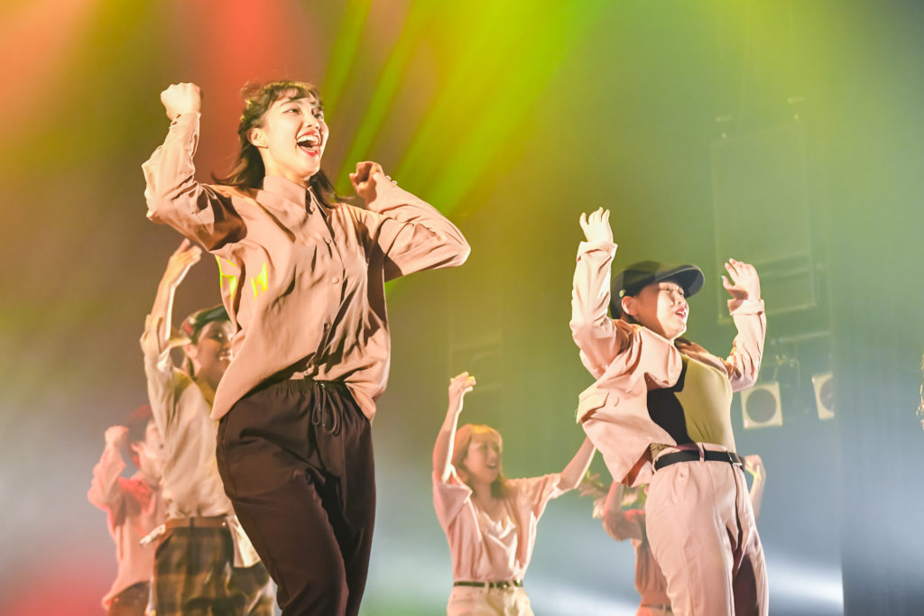 ダンス専門学校 TOKYO STEPS ARTSのダンス公演「和笑踊宴」笙磬同音(しょうけいどうおん)1